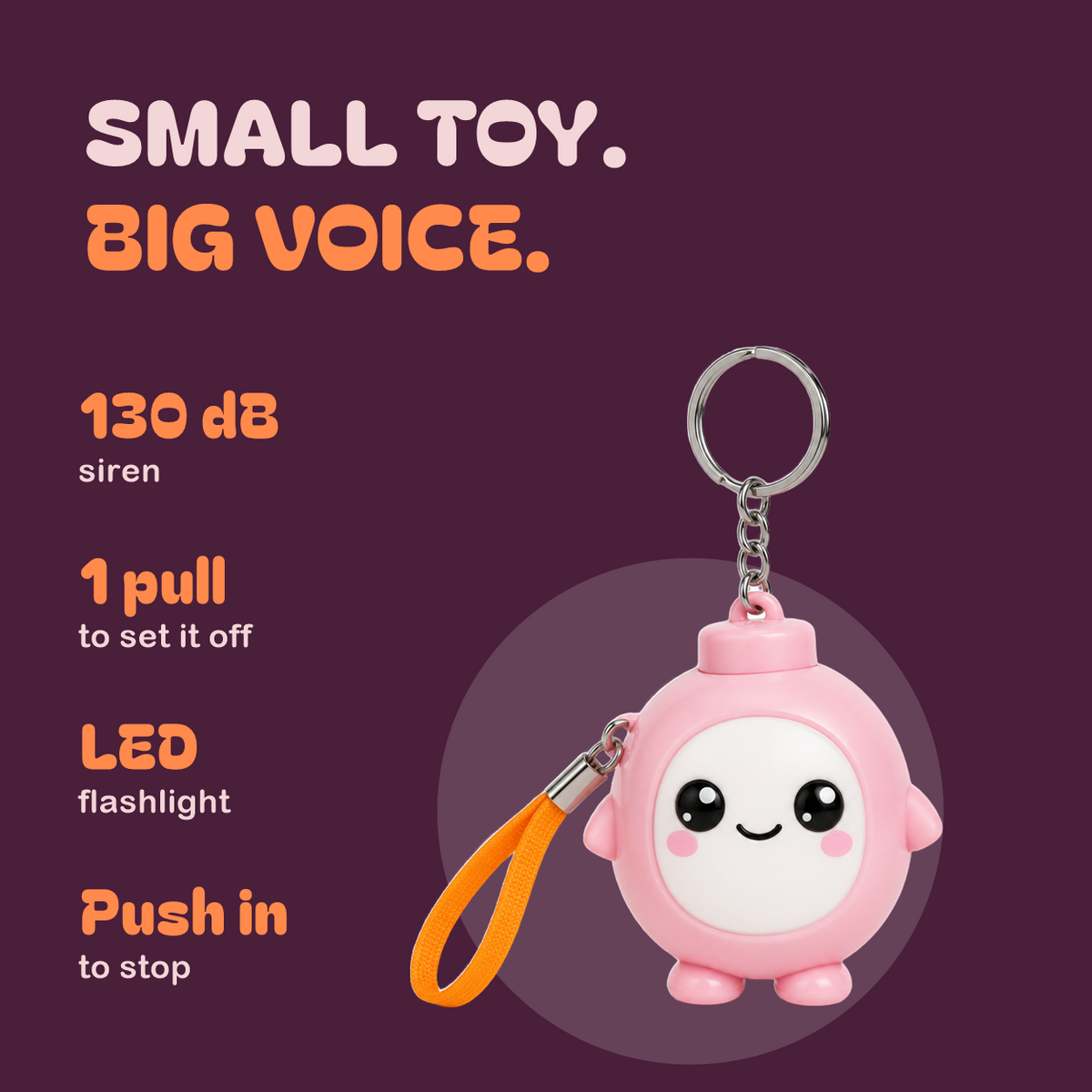 SirenPop™ Kids' Safety Alarm